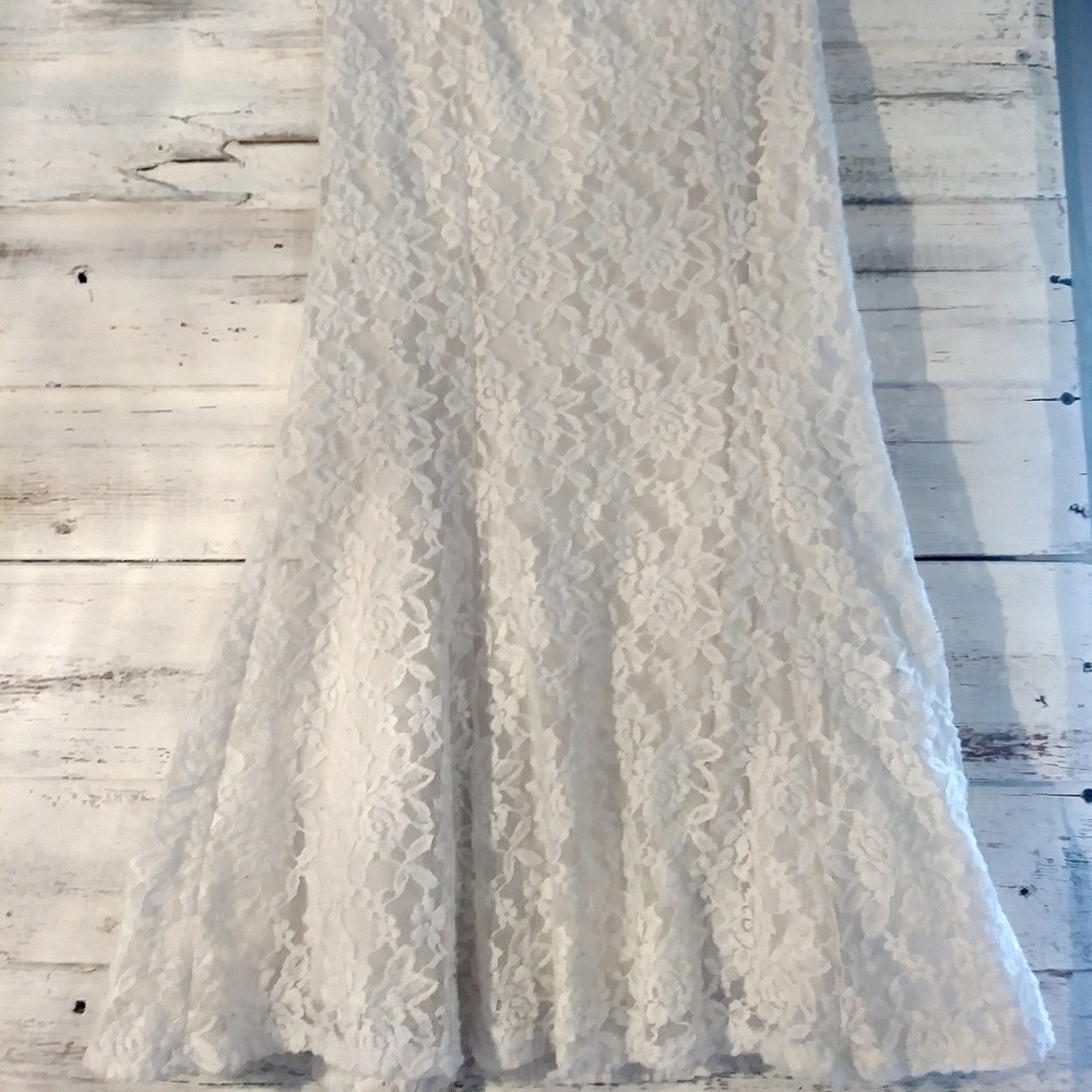 Fit and Flare Lace Skirt ✨